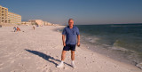 November 2006 - Don Boyd on the beach at Destin