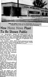 1952 - the new Home News building on E. 1st Avenue and 3rd Street, Hialeah
