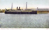 1920s? - Henry Flaglers Steamboat S.S. MIAMI docked at Miami