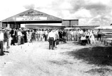 1929 - Ground breaking ceremony Curtiss Flying Service / Pitcairn Aviation (later Eastern Air Lines) hangar  - Miami Municipal