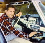 Automobile in-dash record players - Lawrence Welk in his 1955 Dodge