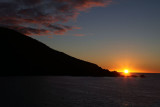 Sunset over Milford Sound, South Island, New Zealand