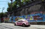 Blue and Pink! Santa Theresa, Rio de Janeiro.