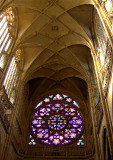 NAVE CEILING & THE ROSE WINDOW