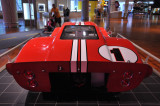 1967 Ford GT Mark IV, driven by Dan Gurney and A.J. Foyt to victory in the 1967 Le Mans 24-hour race in France.
