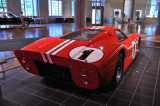 1967 Ford GT Mark IV, driven by Dan Gurney and A.J. Foyt to victory in the 1967 Le Mans 24-hour race in France.
