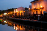 Malacca river at dawn