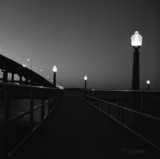 pier after dark