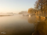 Morning Mist over the River Great Ouse at Huntingdon