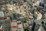 Skyline of Toronto as seen from CN Tower (Canada)