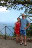 Lorie and Chris at the scenic overlook