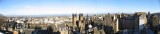 Panoramic view from Edinburgh Camera Obscura