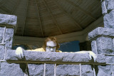 Steve, hangin' at the Bennett Place.