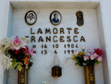 Cemetery of  small town of the south Italy