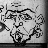 Faces on the walls