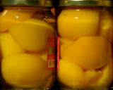Peaches in syrup