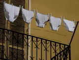 Pants in the sun