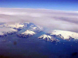 Greenland aerial view