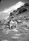 Avec mon père au refuge du Weisshorn