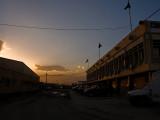 Sunset over the old terminal