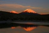 Parinacota sunset 2
