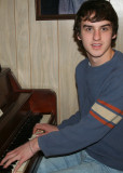 justin on the piano