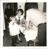 denise and mom at grandma neals house