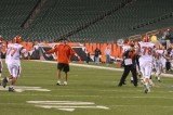 offense leaves field after td