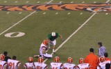 completed pass to runk