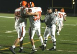 celebrating storey touchdown