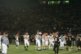 offense in front of large ashland crowd