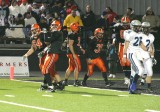 celebrating touchdown
