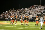 defense in front of large louisville crowd