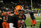 ramey smiles after anderson takes a 14 - 0 lead