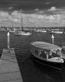 Newport Beach Boats 16X20 B+W.jpg