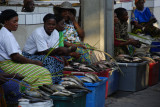 Fish shop saleswomen