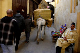 Activity in a Medina street...