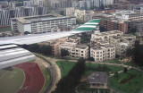 Landing at Kai Tak Hong Kong'airport: the good old time