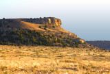 tones on a mesa near sunset