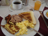 Country Breakfast of Eggs, Rice and Beans, Toast, Fried Queso and Plantains, and More.jpg