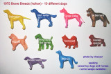 Brave breeds (cereal toy dogs) 1970s