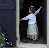 Girl with Green Ribbon