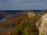 Courthouse Rock, seen from Auxier Ridge Trail
