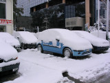 Athens in Snow - February 13, 2004