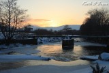 Sunset on Pandy Bridge