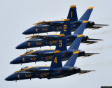 Blue Angels - 4 ship formation