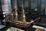 Model inside the Maritime Museum