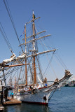 U.S Coast Guard training ship, the Barque Eagle