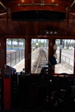 A ride on the Red Car (Old street car)