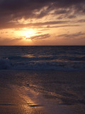 Sunset from Grace Bay Beach 03